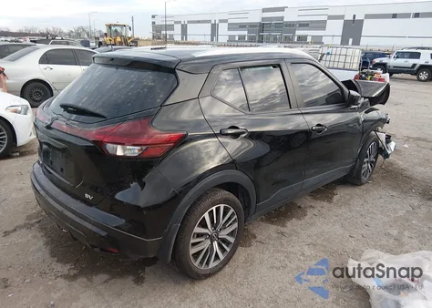 2022 Nissan Kicks Sv Xtronic Cvt from USA, damaged, VIN 3N1CP5CV8NL526936